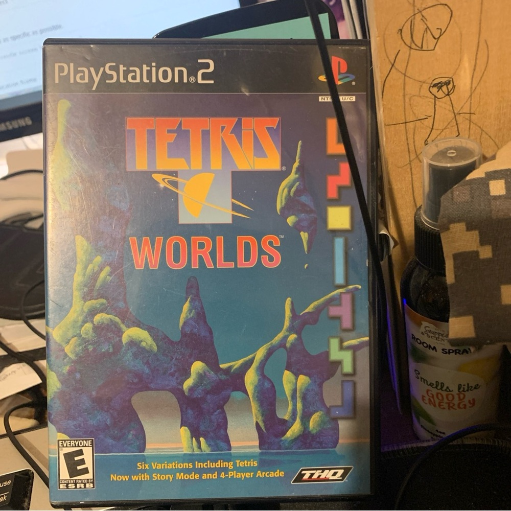 Tetris Worlds Game for PlayStation 2 Complete, Tested